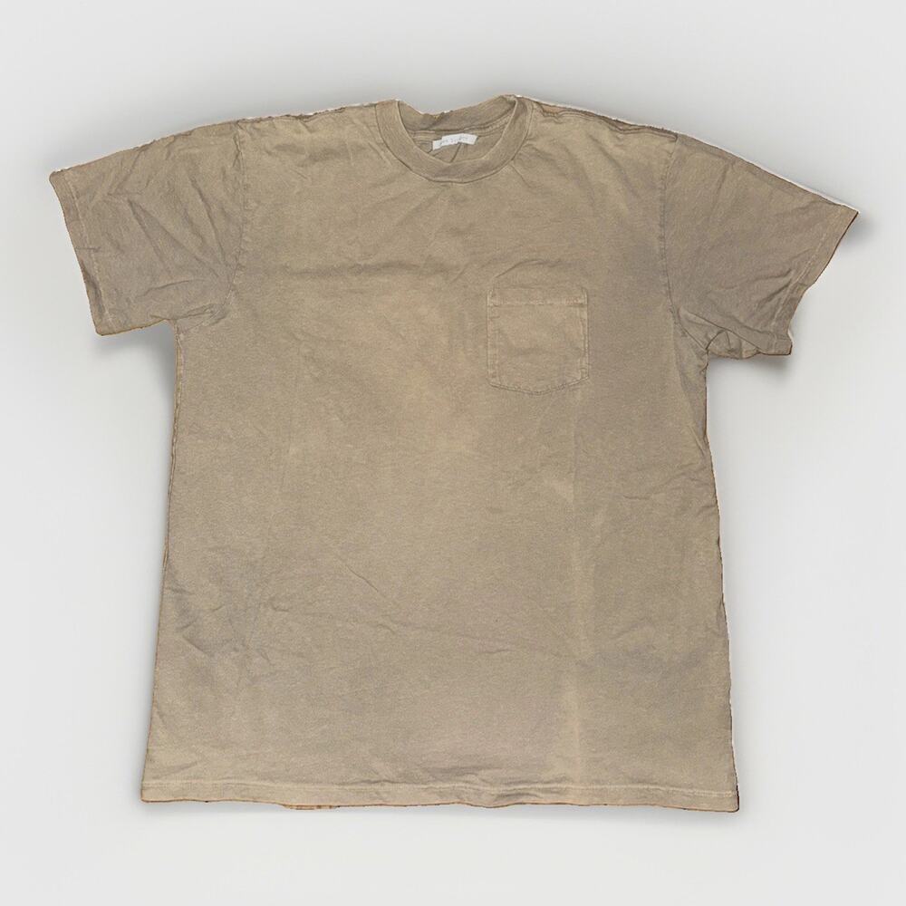 John Elliott Toupe Pocket T-Shirt Size 1 Small 21x27